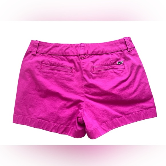 Vineyard Vines 3” Hot Pink Shorts Size 2 - Picture 4 of 7
